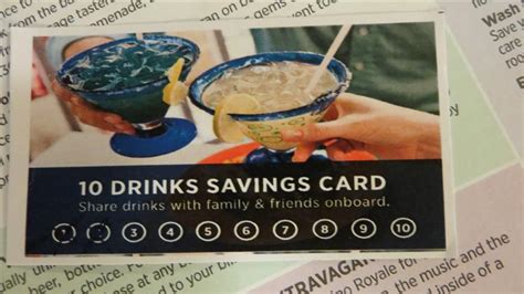 royal caribbean drink vouchers|Everything to Know About Royal Caribbean’s “10 Drink” Cards.
